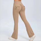 Pantalón Flare con Bolsillos