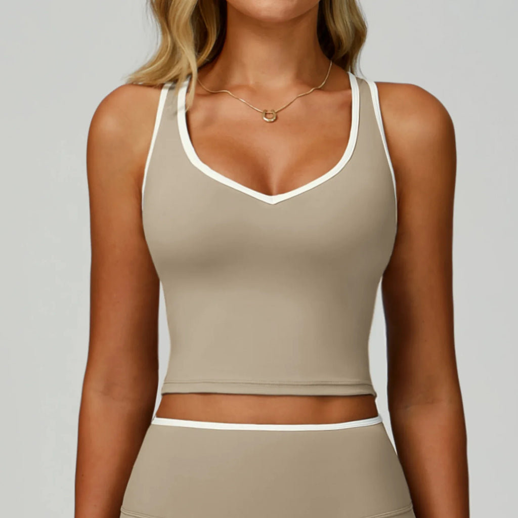 Top Cut-Out Espalda Racer