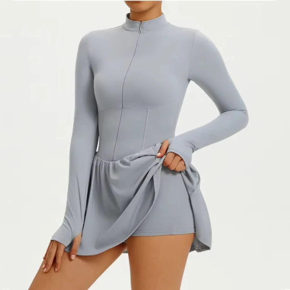 Vestido Training Manga Larga