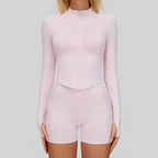 Chamarra Seamless Cremallera