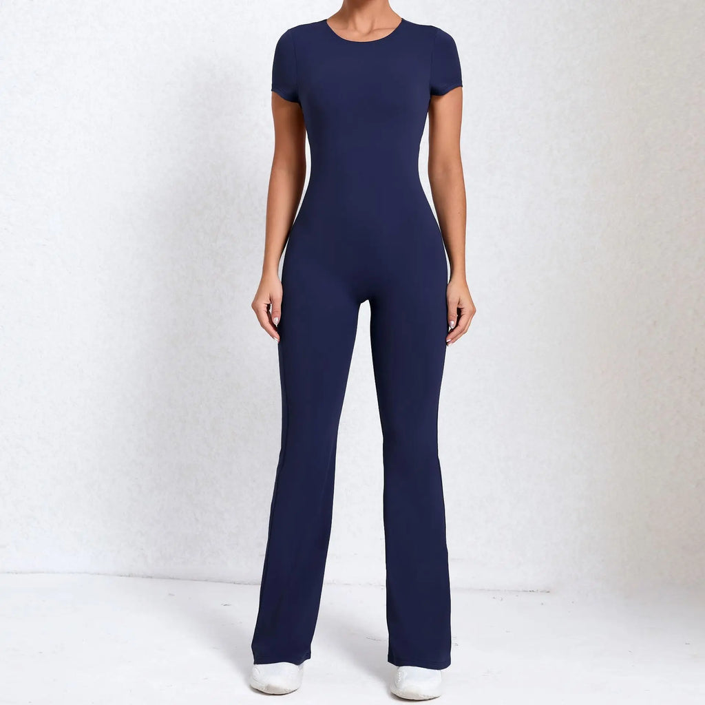 Mono largo espalda abierta scrunch