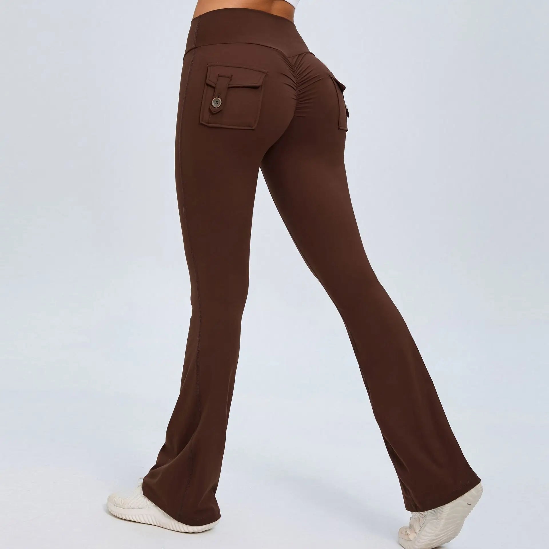 Pantalón Flare con Bolsillos