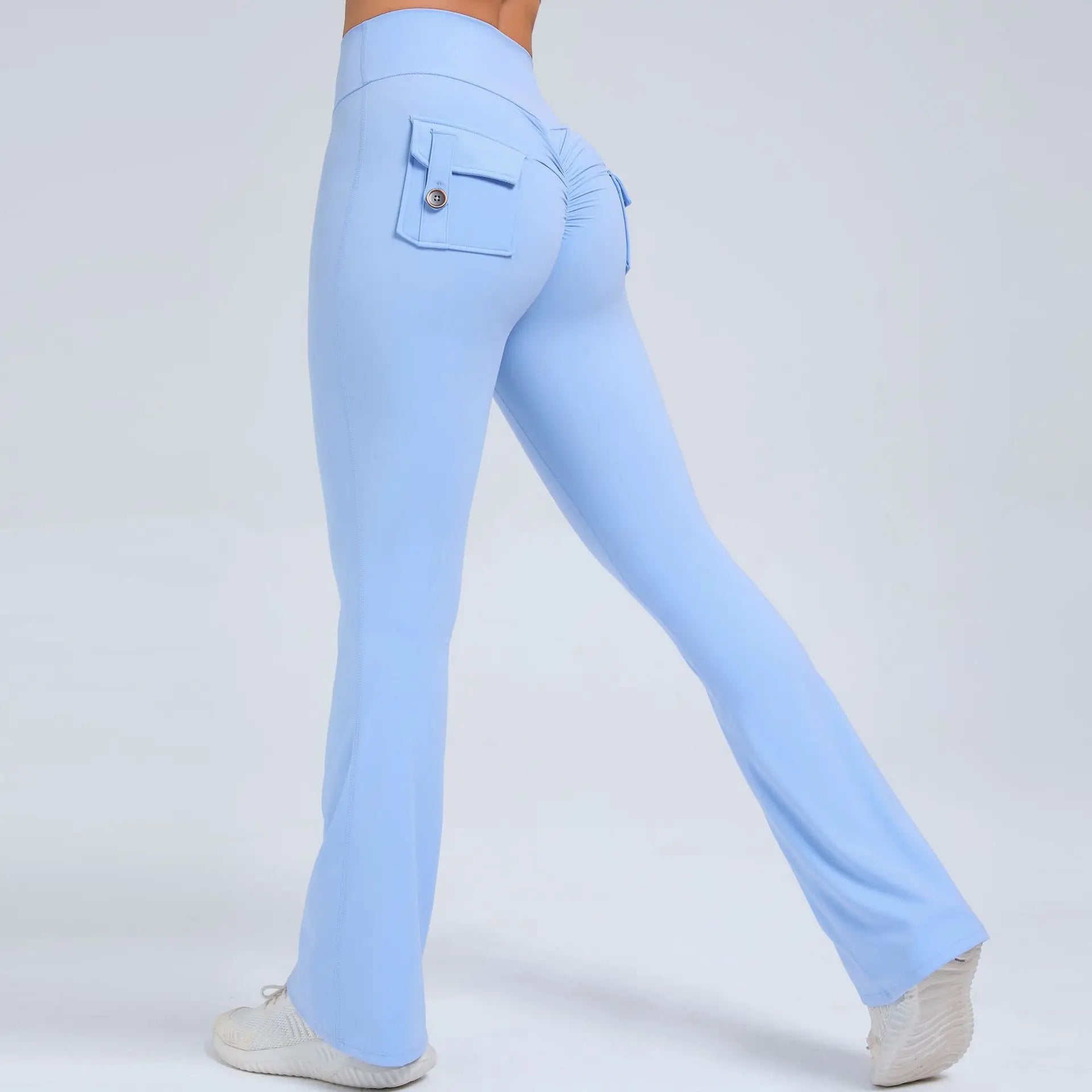 Pantalón Flare con Bolsillos