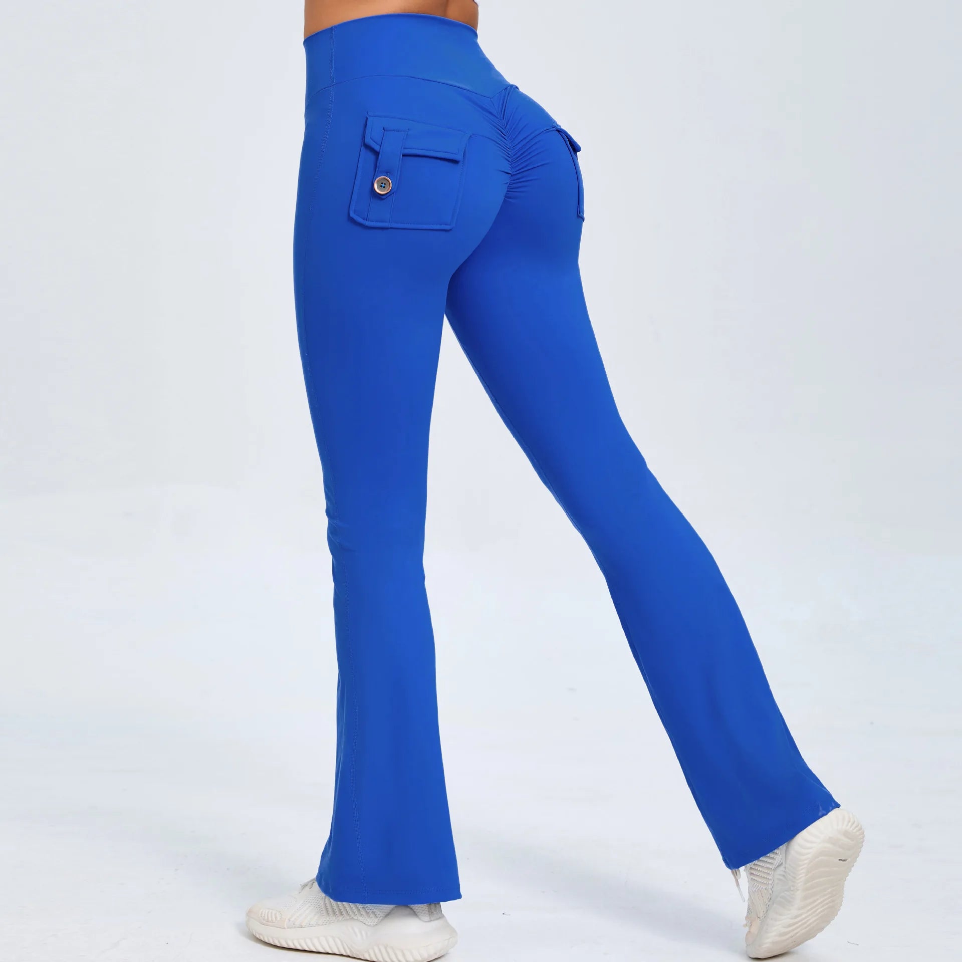 Pantalón Flare con Bolsillos