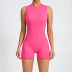 Mono corto espalda abierta scrunch