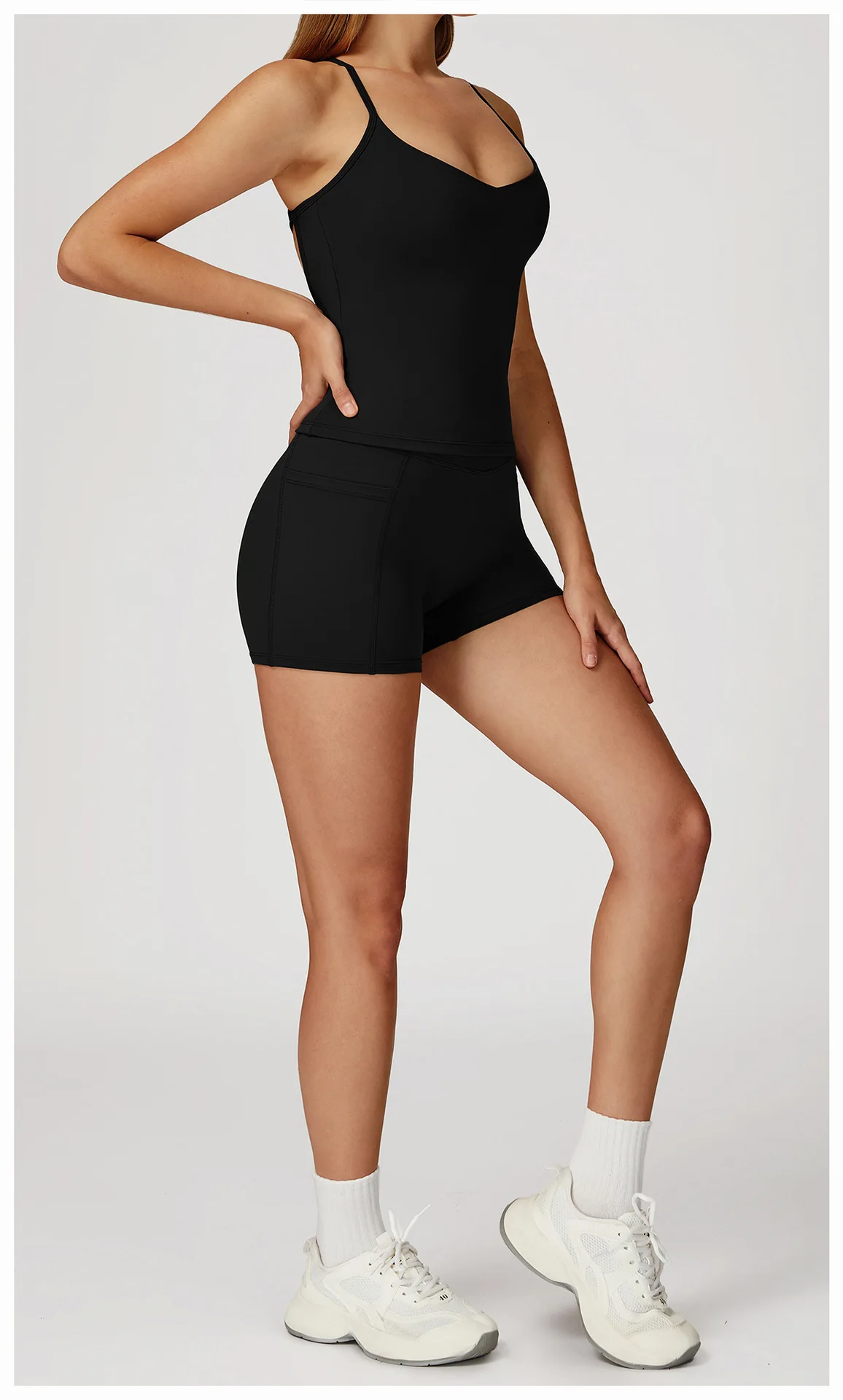 Top Deportivo Espalda Trenzada