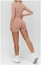 Chamarra Seamless Cremallera