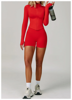 Chamarra Seamless Cremallera