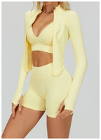 Chamarra Seamless Cremallera