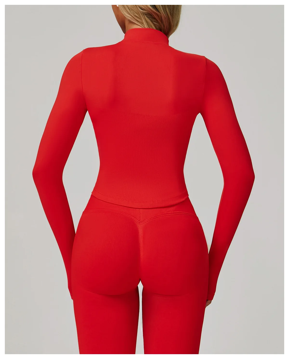 Chamarra Seamless Cremallera